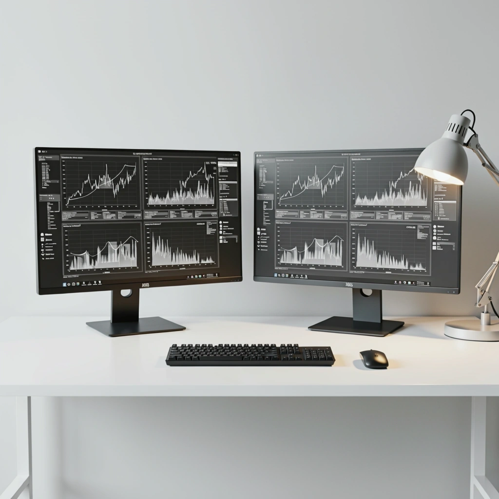 Quantitative analyst workspace